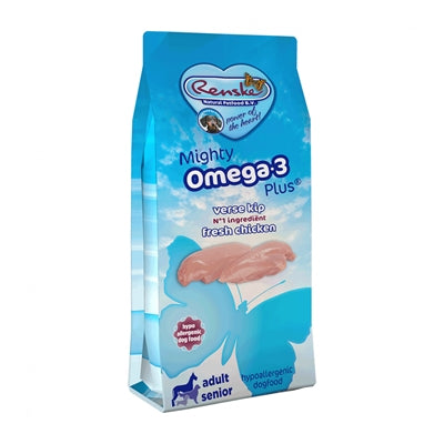 Renske Mighty Omega plus erwachsener Senior Chicken Rice Hypoallergene