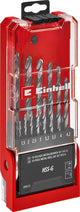 Einhell Bohrerset - 13-teilig - HSS-G Silber - Bohrerkoffer