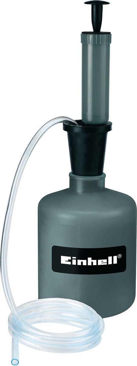 Einhell Benzin- und Ölpumpe - Schlauchlänge: 1,3m - Behälterinhalt: 1,6l