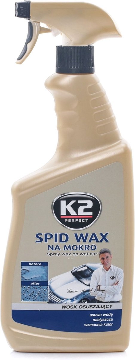 K2 k087m Serie - perfektes Schnellwachs - 770ml - synthetisches Spraywachs - hydrophober Schutz