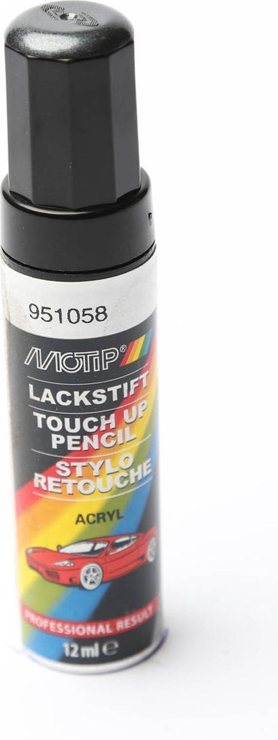 Motip 951058 – Autolackstift – Grau Metallic – 12 ml