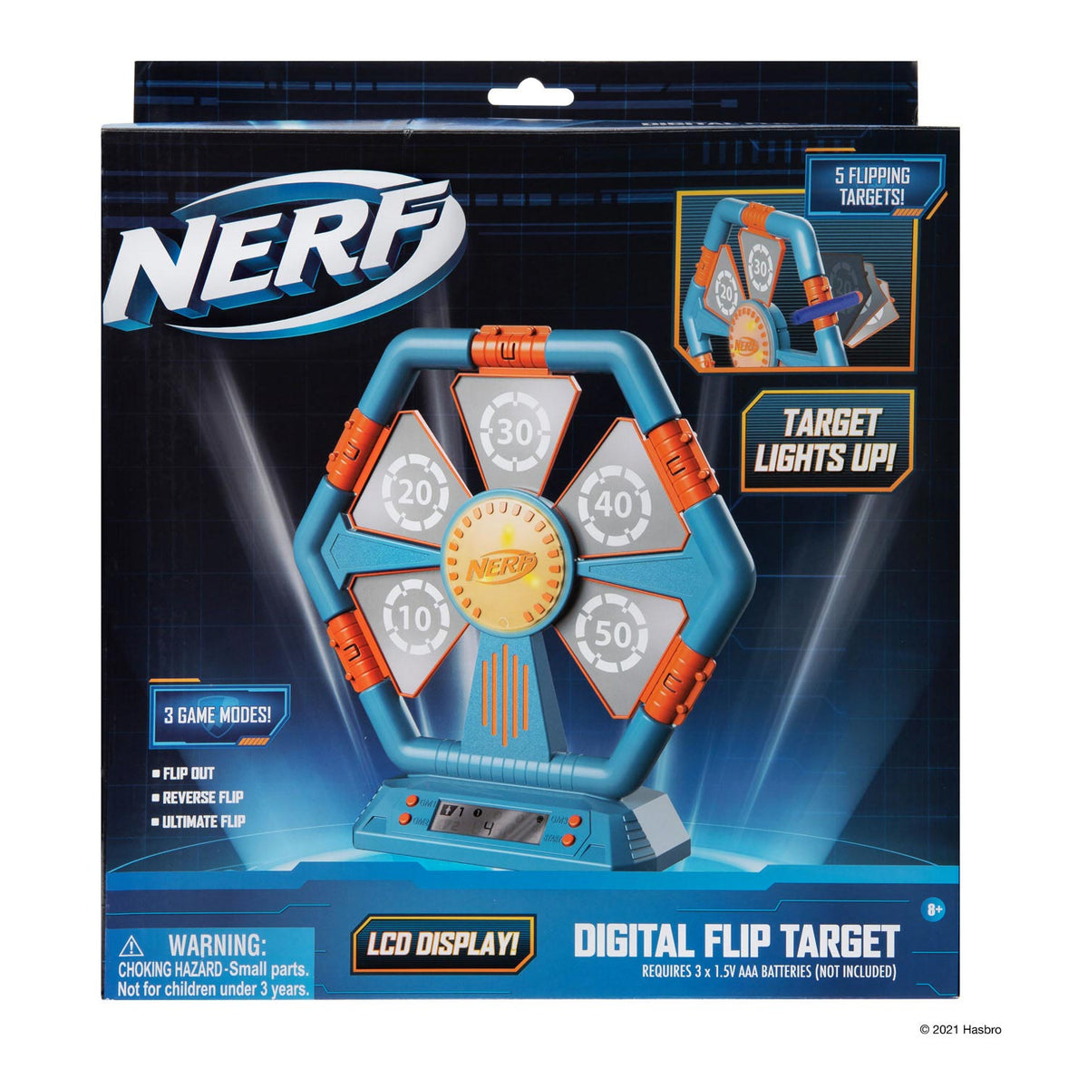 Nerf digitales Flip-Ziel