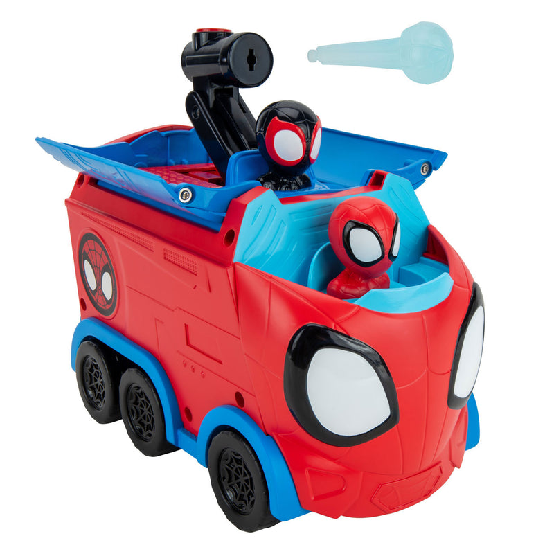 Jazwares Marvel Spinnennetz-Spinntransporter
