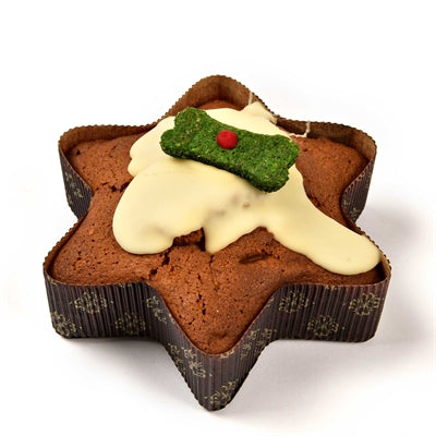 Die bellende Bäckerei die barkende Bäckerei Yappy Woofmas Christmas Star Cake