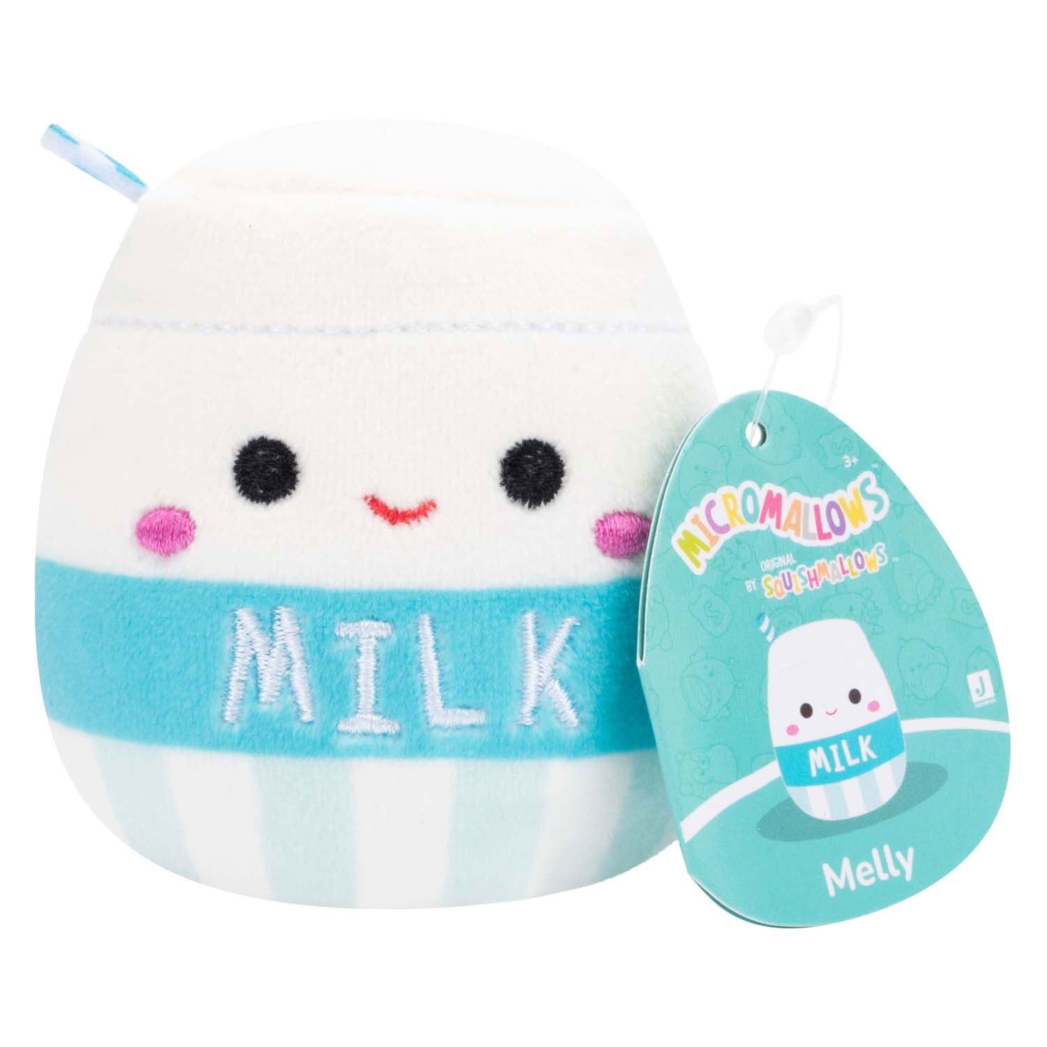 Squishmallows Kuscheltier Plüsch – Micromallows, 4er-Pack