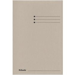 Esselte Ordner 3 Klappen Folio 240x318mm grau