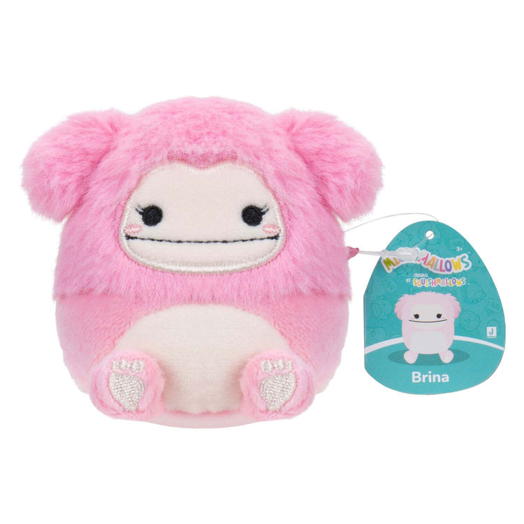 Squishmallows Kuscheltier Plüsch – Micromallows Chanel, Brina, Lucia, Tenise, 4er-Pack