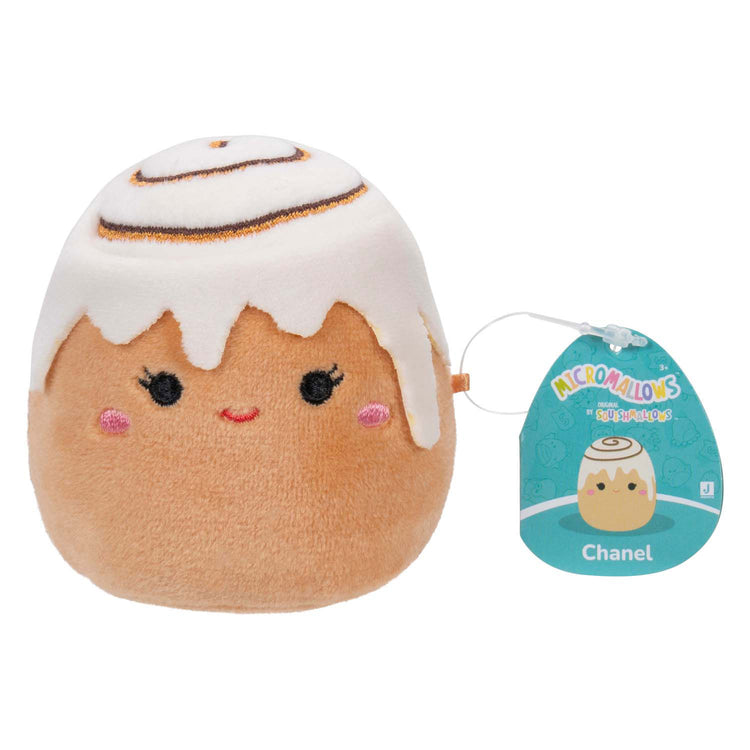 Squishmallows Kuscheltier Plüsch – Micromallows Chanel, Brina, Lucia, Tenise, 4er-Pack