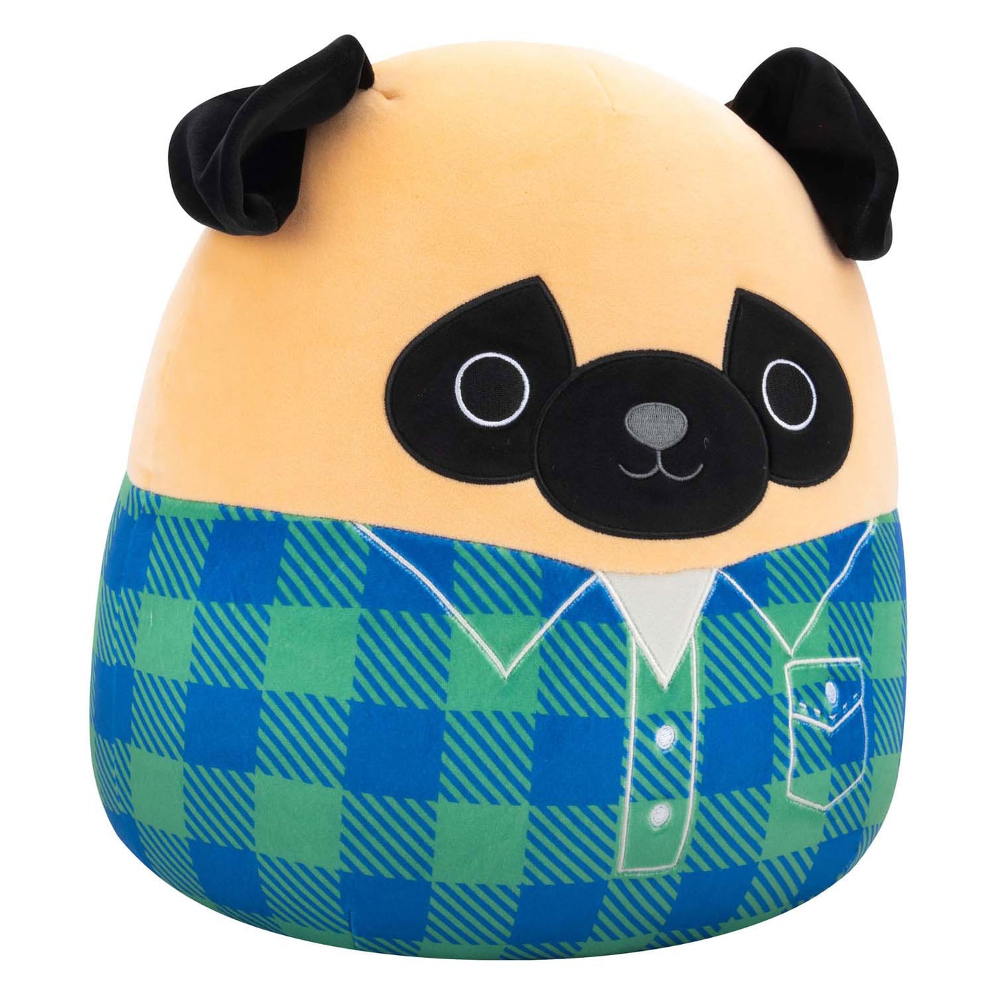 Squishmallows Kuscheltier Plüsch - Prinz Mops, 30cm