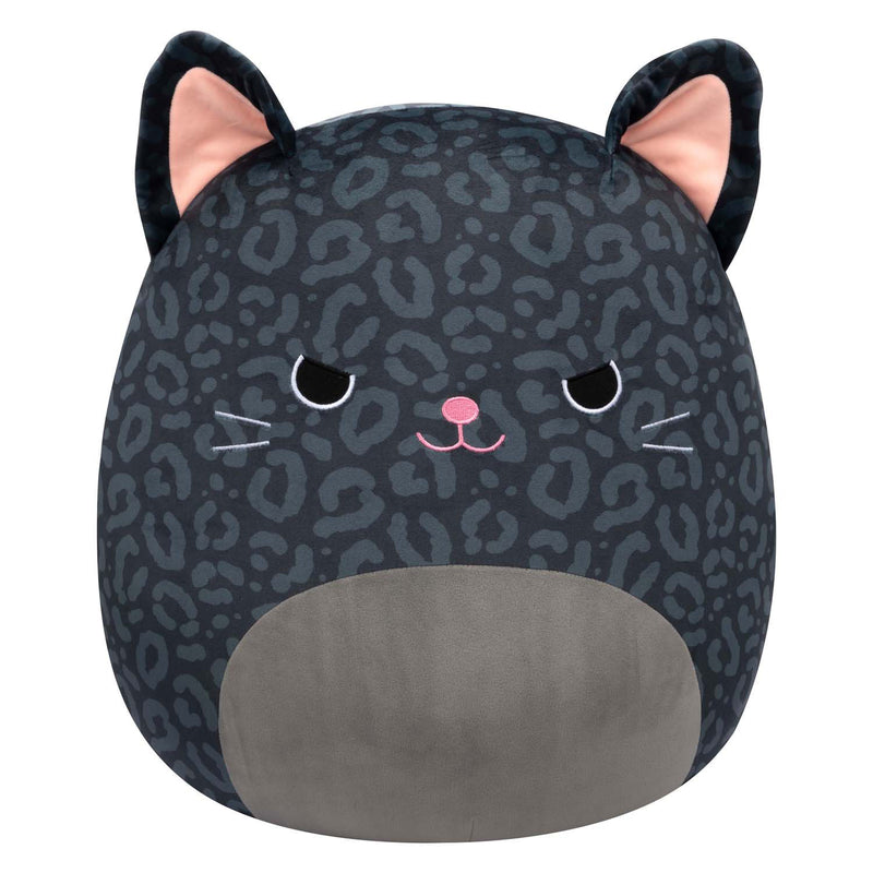 Squishmallows Kuscheltier Plüsch – Xiomara schwarzer Panther, 30 cm