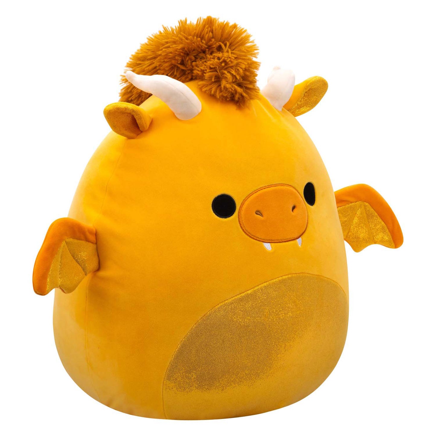Squishmallows Kuscheltier Plüsch – Herr goldener Drache, 30 cm