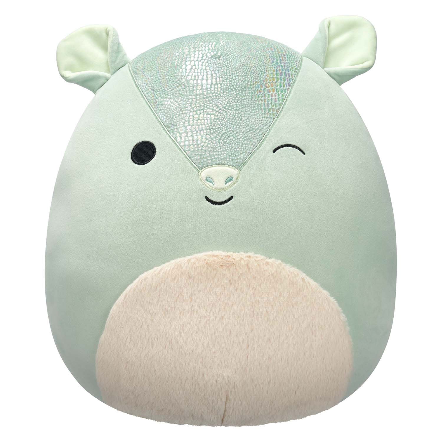 Jazwares Squishmallows Kuscheltier Plüsch – Arilla-Gürteltier, 40 cm