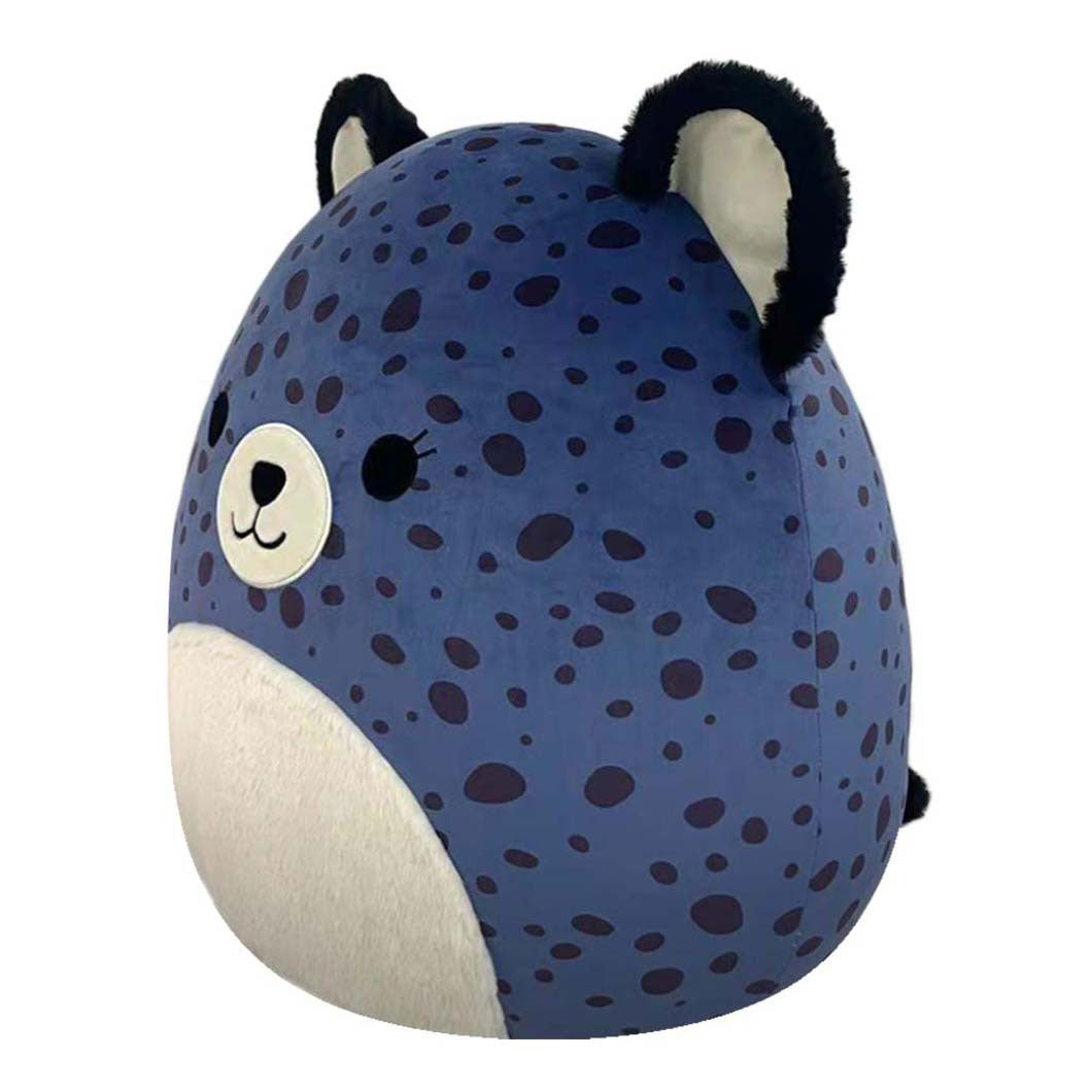Squishmallows Kuscheltier Plüsch – gepunkteter Gepard marineblau, 50 cm
