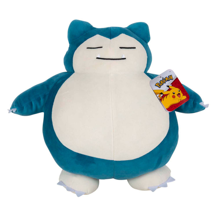 Jazwares schlafendes Pokémon-Kuscheltier aus Plüsch, Snorlax, 45 cm
