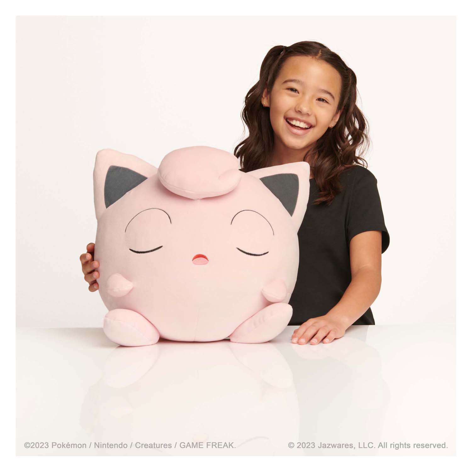 Jazwares schlafendes Pokémon-Kuscheltier aus Plüsch, 45 cm