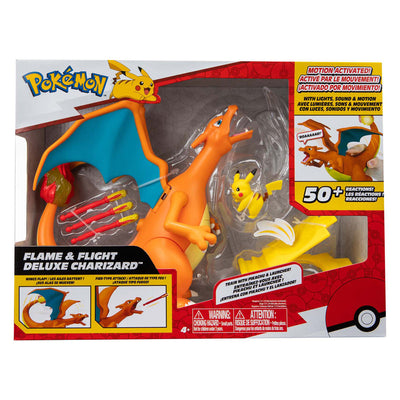 Jazwares Pokémon – Flame Flight Deluxe Charizard