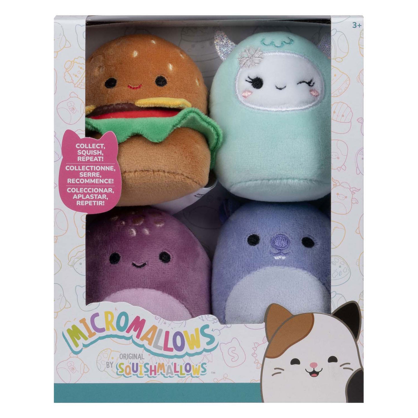 Micromallows Plüsch 6,5 cm 4 Teile 2 eingestellt 2