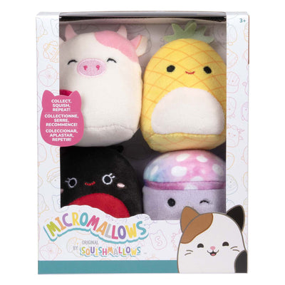Micromallows Plüsch 6,5 cm 4 Teile eingestellt 3