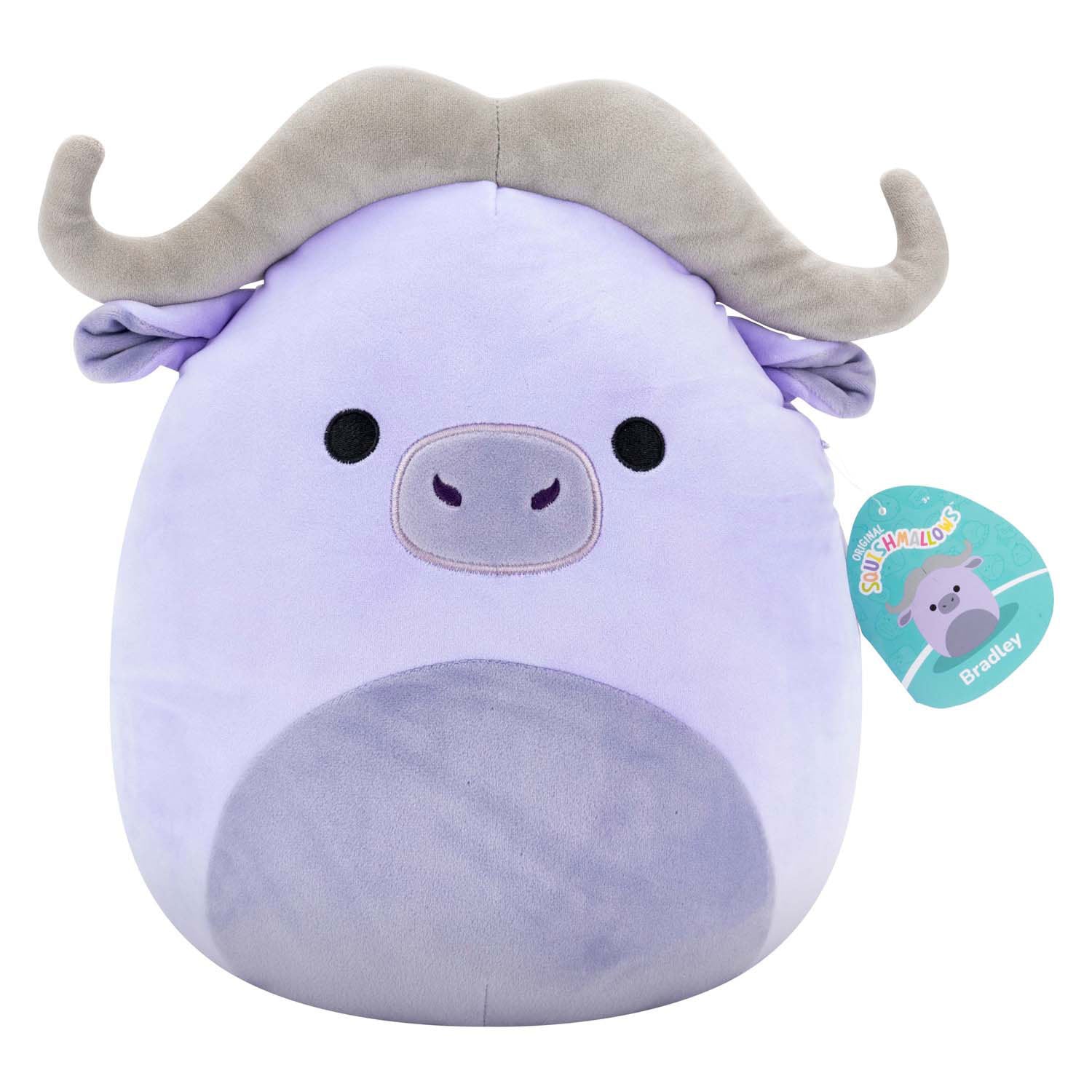 Squishmallows Kuscheltier Plüsch – Lila Wasserbüffel, 30 cm