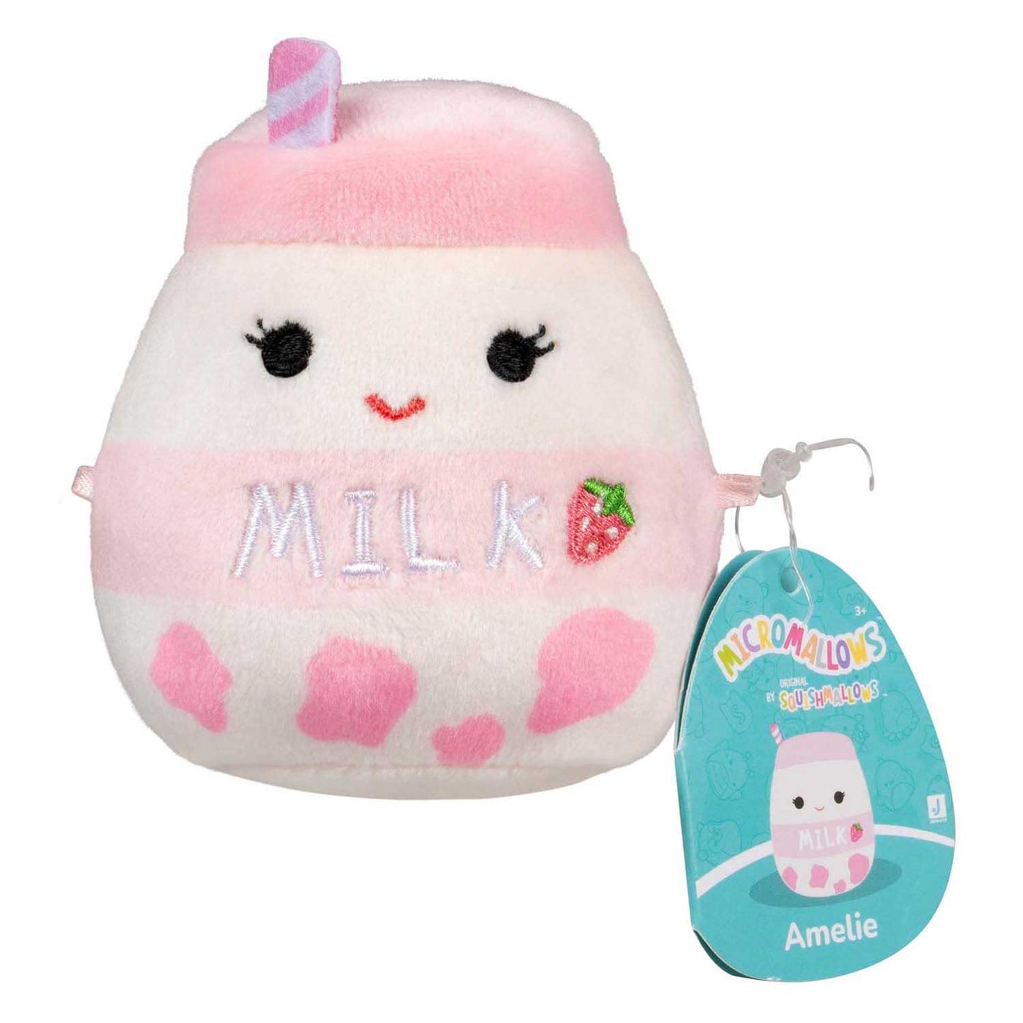 Micromallows Plüsch, 6,5 cm, 3er-Pack, Zutaten: Amelie Daisuke