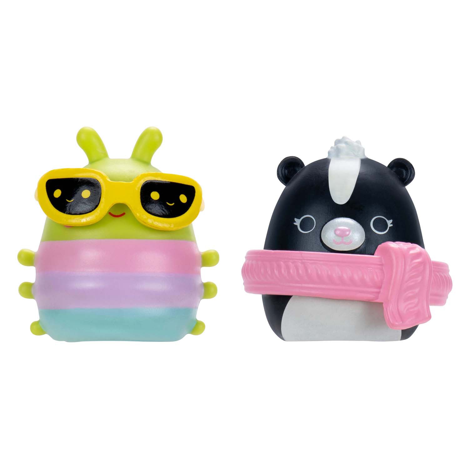 Jazwares Squishmallows – Squish-A-Longs-Spielzeugfiguren Stil 1 – 8 Stück.