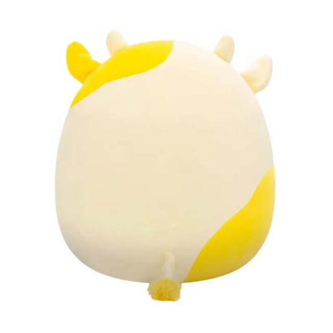 Jazwares Squishmallows Kuscheltier Plüsch – Dagmar die Zitronenkuh – 30 cm