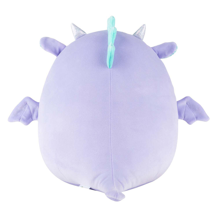 Jazwares Squishmallows Kuscheltier Plüsch – Drow der lila Drache – 30 cm