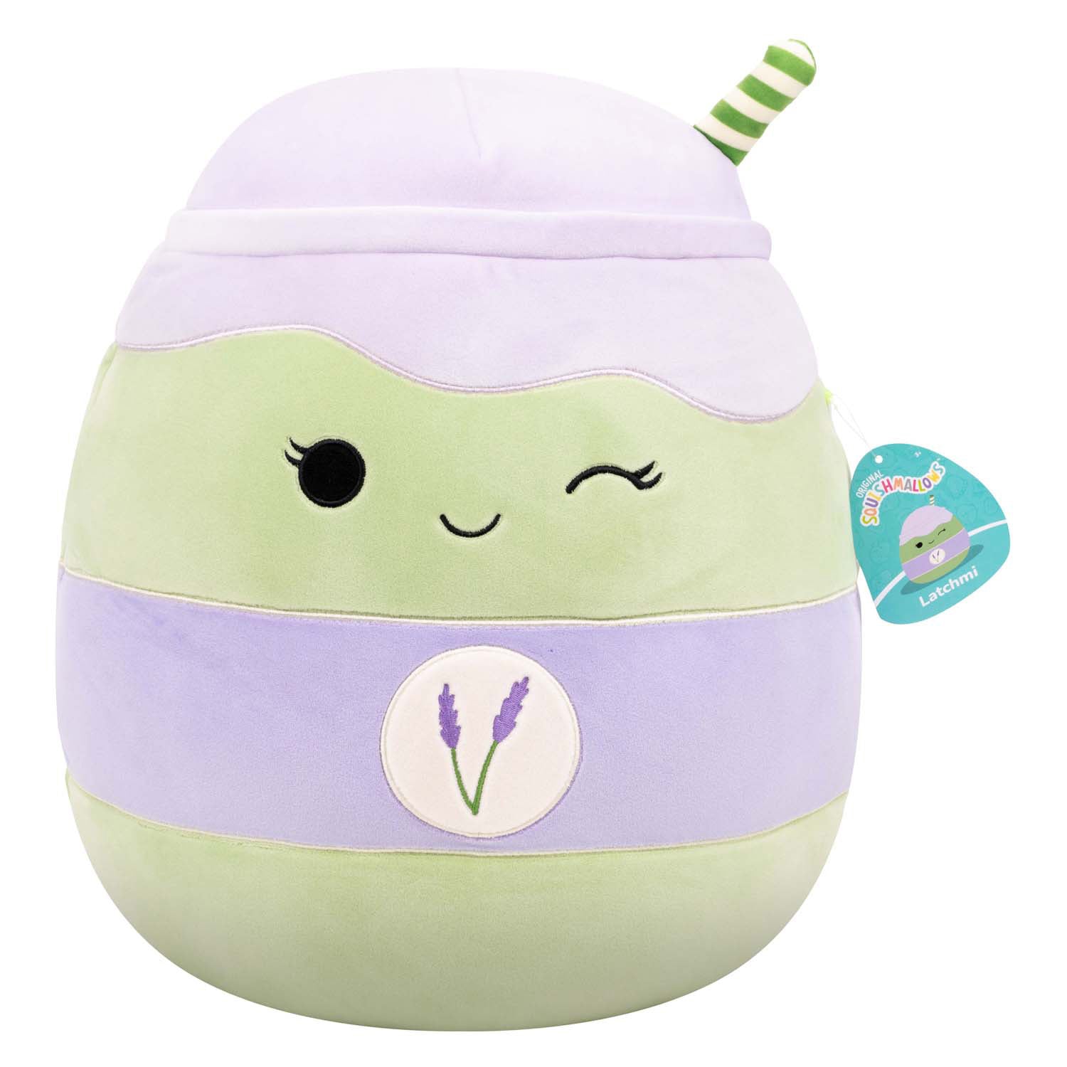Jazwares Squishmallows Kuscheltier Plüsch – Latchmi der Lavendel – 40 cm