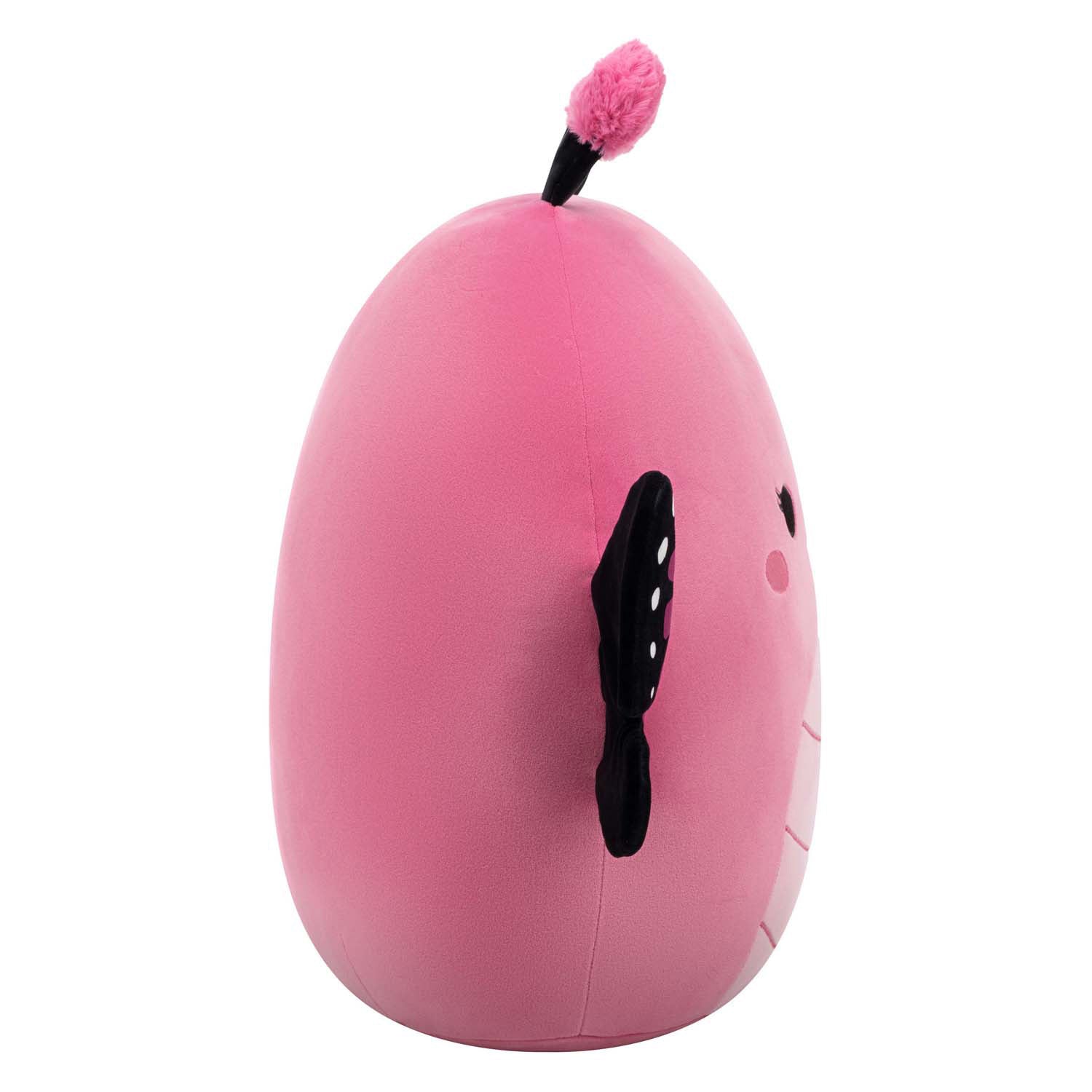 Jazwares Squishmallows Kuscheltier Plüsch – Marcelina, der rosa Monarchfalter – 40 cm