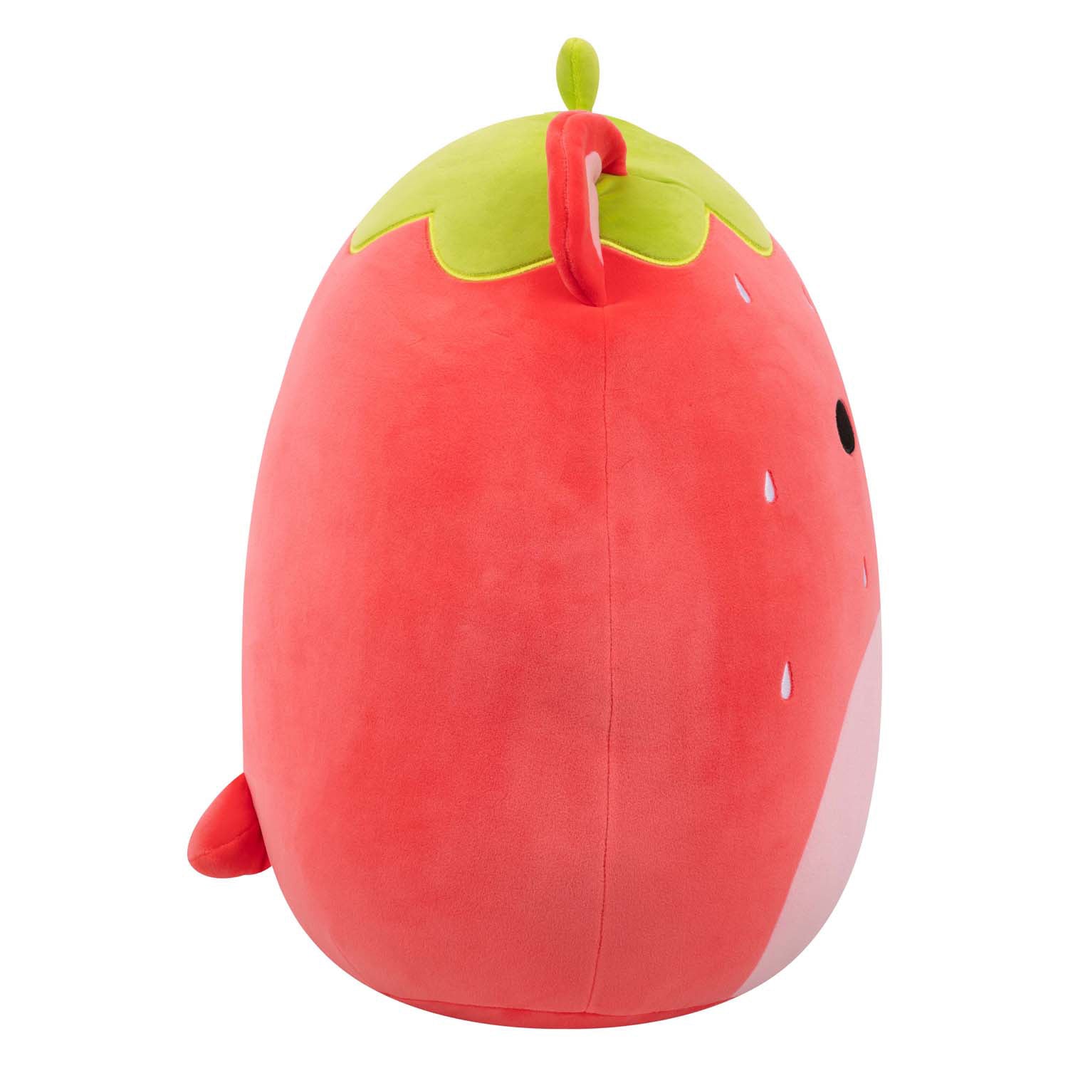 Jazwares Squishmallows Kuscheltier Plüsch – Romeo der rote Bär Erdbeere – 40 cm