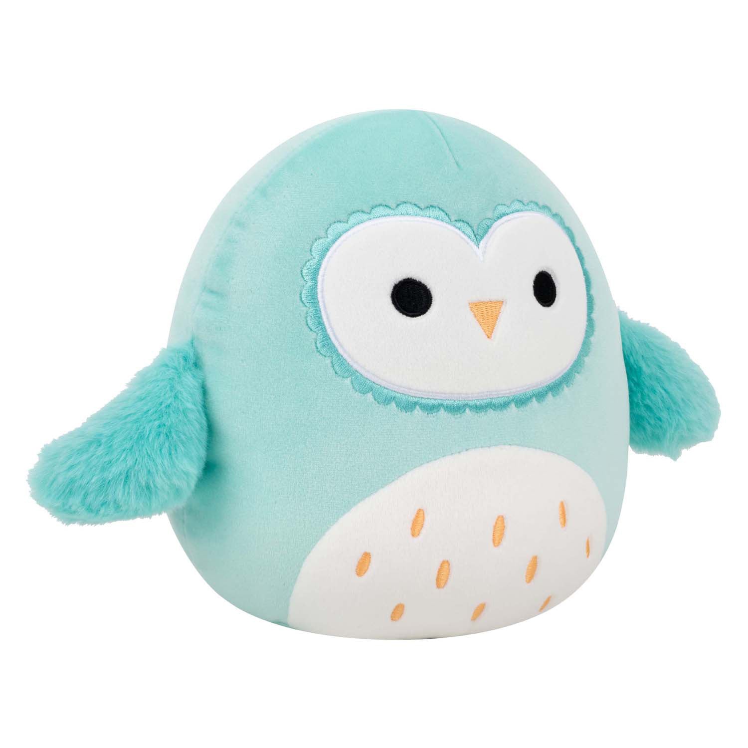 Jazwares Squishmallows Kuscheltier Plüsch – Olivette die Schleiereule – 19 cm