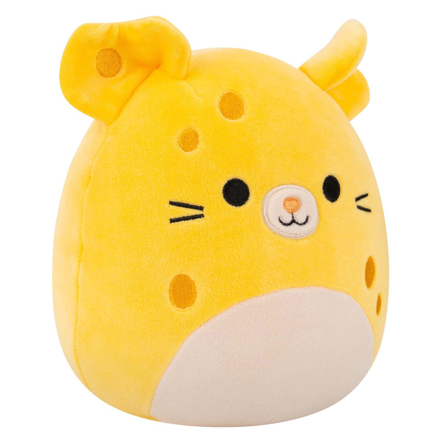 Jazwares Squishmallows Kuscheltier Plüsch – Amelia die Käsemaus – 19 cm