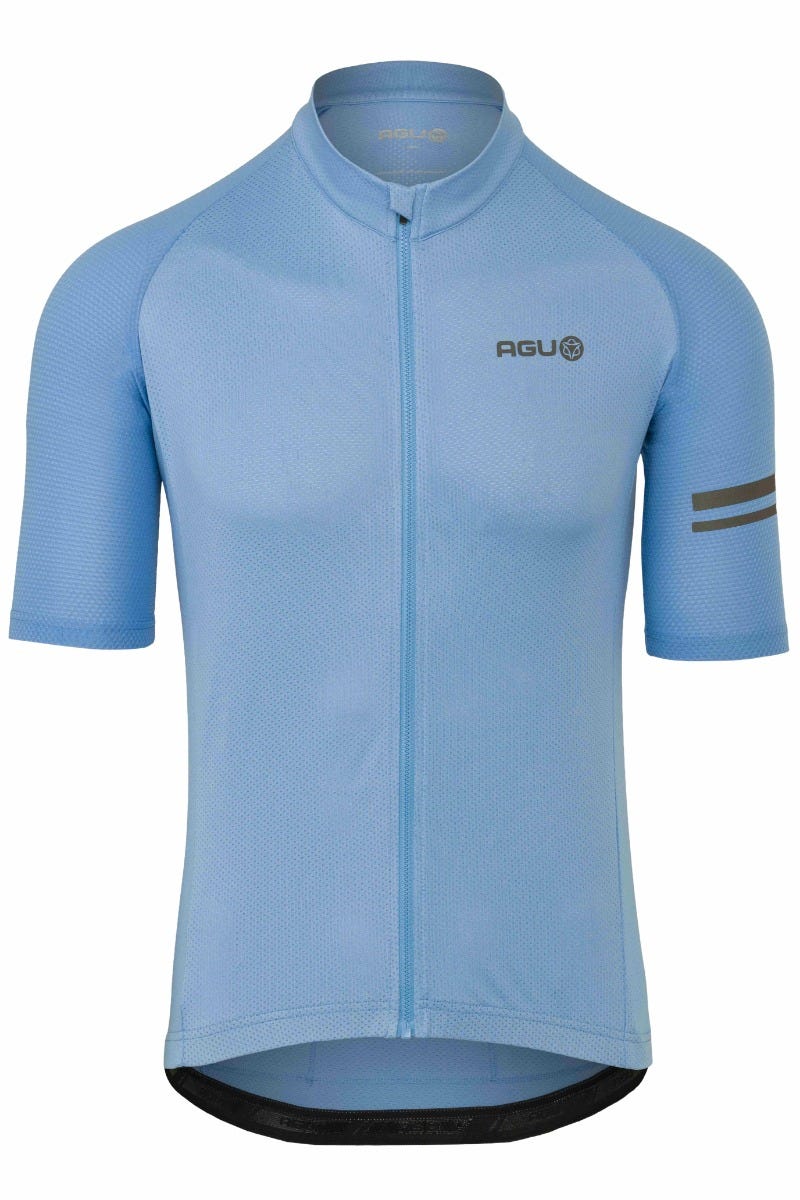 Core Radsport-Shirt Essential für Herren in ruhigem Blau