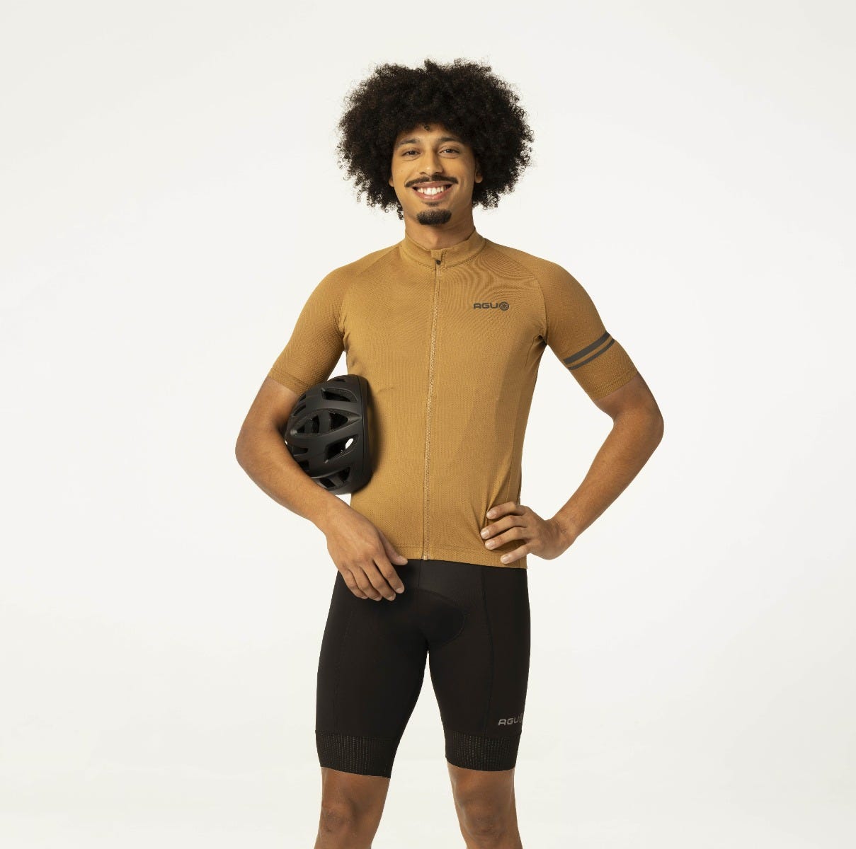 Core Radsport-Shirt Essential Herren Armagnac