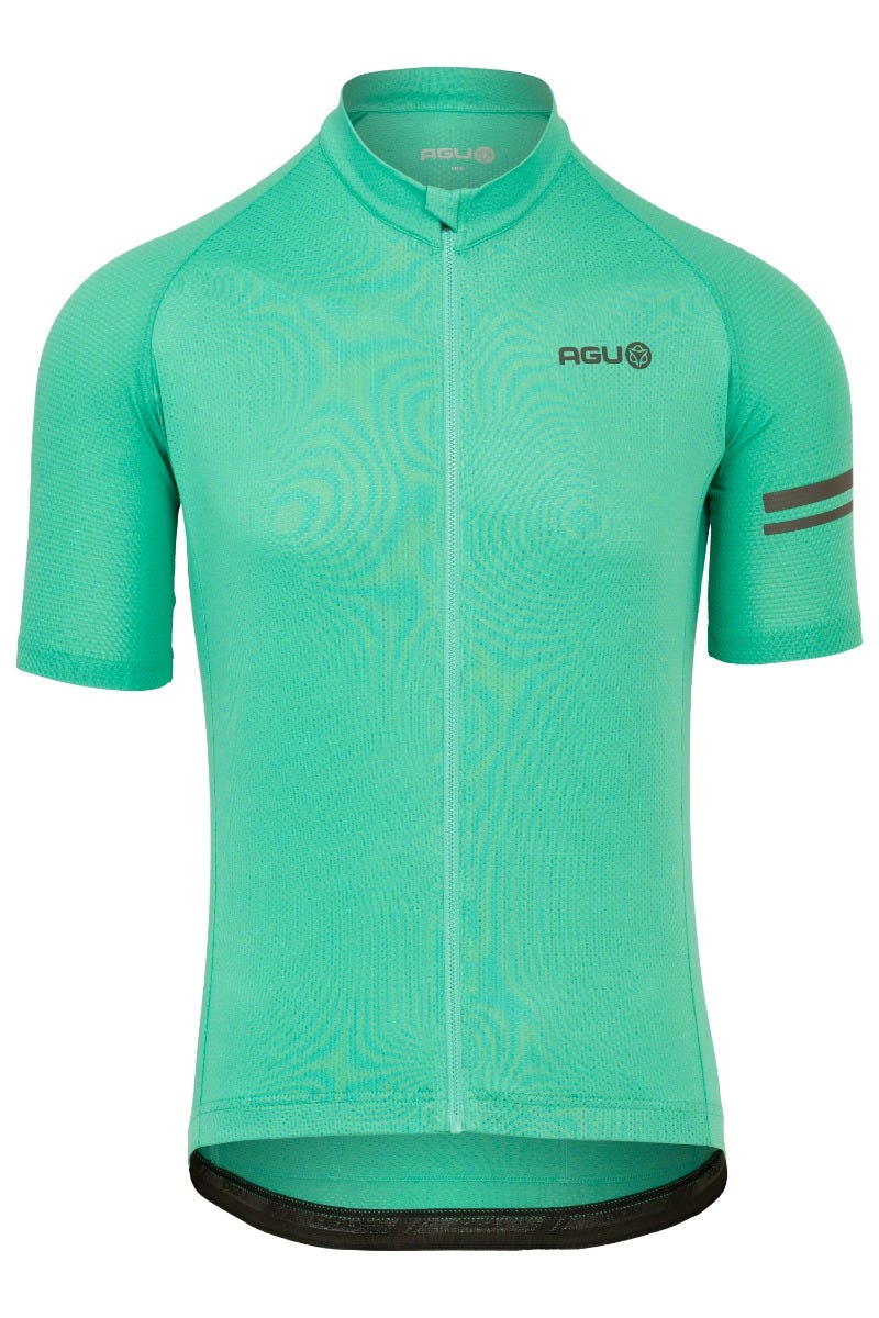 Core Radsportshirt Essential Herren Poolside Grün