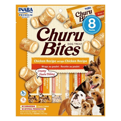 Inaba Hund Churu Bites Chicken Rezept Wraps