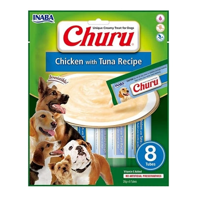 Inaba Hunde Churu Huhn mit Thunfischrezept