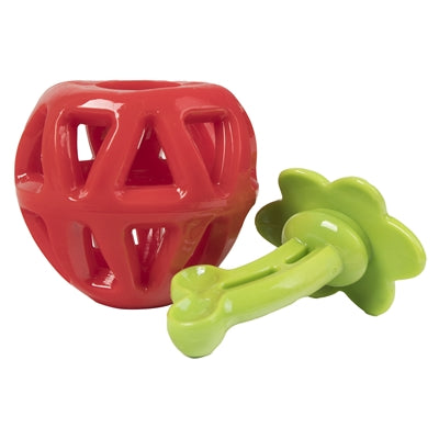 Fofos fruchtiger Bites behandeln die Dispenser-Erdbeere