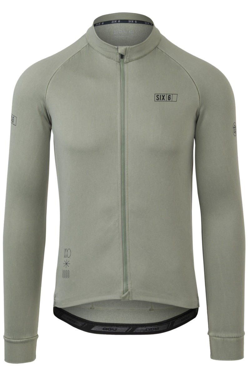Klassisches Langarm-Radtrikot Six6 Herren