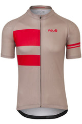 Streifen-Radsportshirt Essential Herren - afbeelding 1