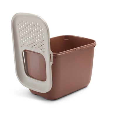 Savic Kattenbak Hop in Champagne Pink Terrakotta
