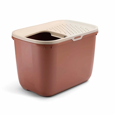 Savic Kattenbak Hop in Champagne Pink Terrakotta