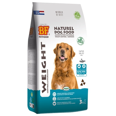 BF Petfood Gewichtskontrolle