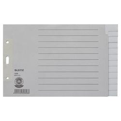 Tabs Leitz grau A5 12 Tabs
