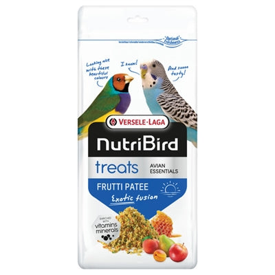 Nutribird behandelt Frutti Patee
