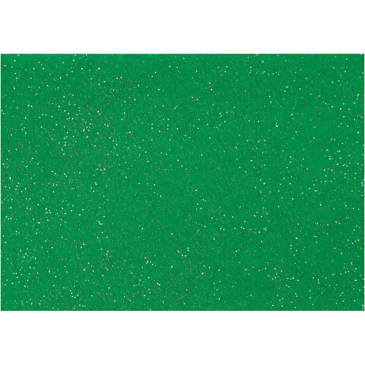 Creativ Company Hobbyfilz, A4, Blatt 210x297 mm, Stärke 1,5-2 mm, grün, 10 Blatt 1 Karton