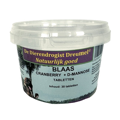 Tierische Drogist Blaas Cranberry D-Mannose Tabletten