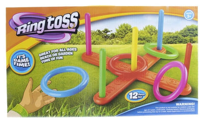 Jonotoys Ringwurf-Spiel, farbenfrohes Ringwurfspiel