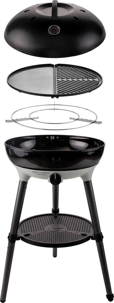 Cadac Dometic – Carri Chef 50 BBQ Plancha – Luxus-Gasgrill – All-in-One