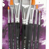 Creativ Company Gold Line Pinsel flach, 7st.